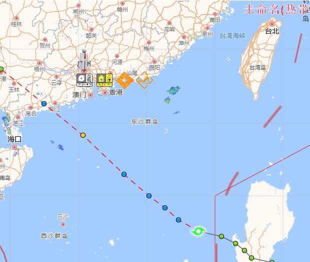 粵預警颱風周末來襲 局部再迎大暴雨