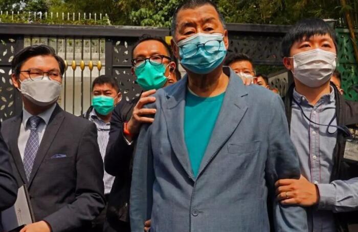 黎智英申改保釋 圖離港赴美被拒