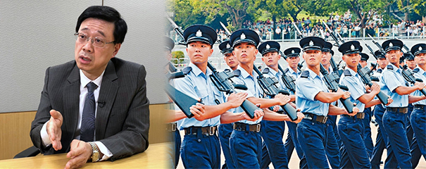 李家超：執法單位已就緒 國安法生效後可履行責任