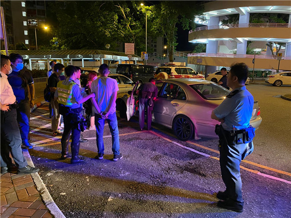 毒鴛鴦天水圍販毒 遇警隱形戰車被捕