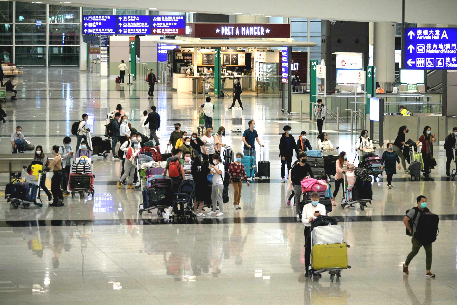 本港昨日新增8宗外地輸入確診