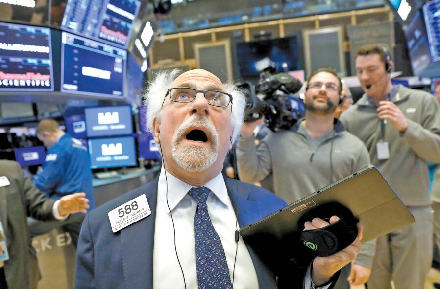 環球股市異常波動 近期恐慌指數急飆