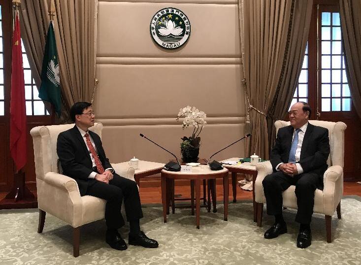 李家超：澳門經驗對香港籌備落實國安法工作有幫助