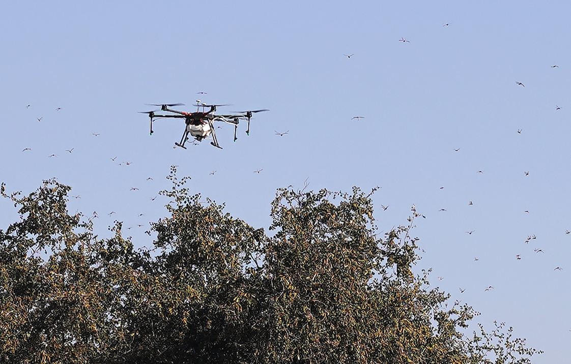 深企向巴基斯坦國家災害管理局捐贈防疫滅蝗無人機