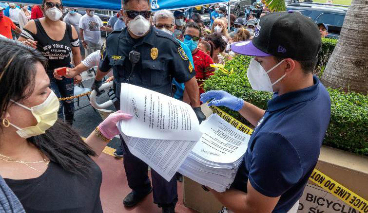 美国上周首次申请失业救济人数为148万人