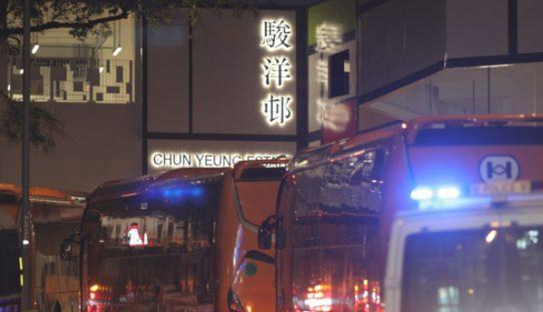 政府宣佈下月底停用駿洋邨作檢疫中心　該邨最快今年八月底開始陸續入伙