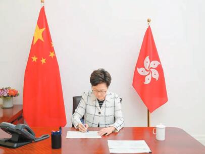 香港国安法昨晚刊宪即时生效