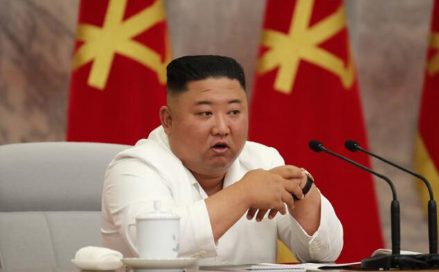 朝鲜政治局会议讨论加强紧急防疫 金正恩出席