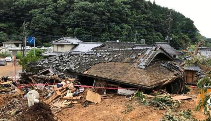 日本熊本县暴雨致49人死 九州122万人被疏散