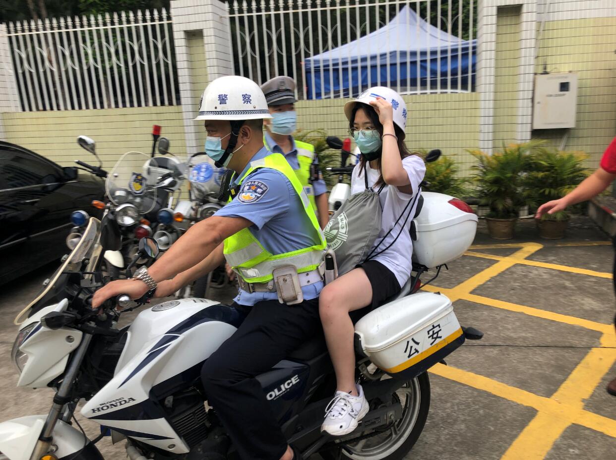 廣東警方逾十萬警力護航高考