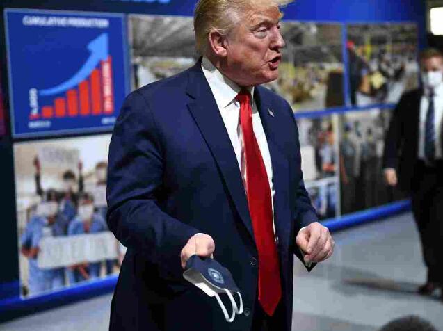 特朗普承诺将会戴好口罩