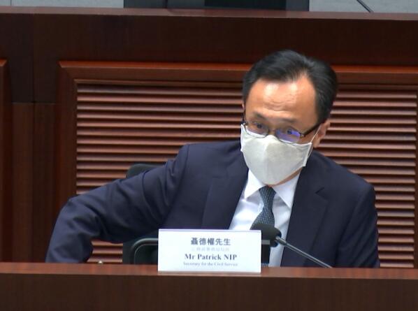 聶德權：倘觸犯國安法 公務員將撤職