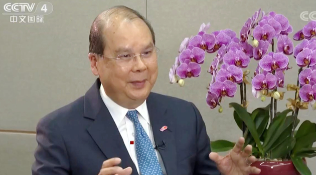 張建宗：中央駐港國安公署為港護航