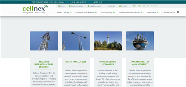 Cellnex傳競購長和歐洲無線電塔