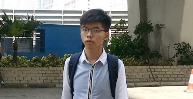 黃之鋒煽滋擾大公報記者 香港新聞聯：應依法查處