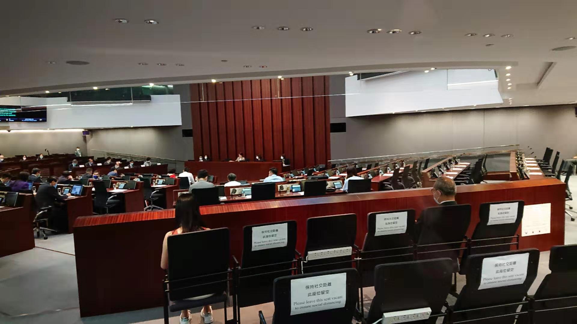 立法會內委會就健康碼召開特別會議