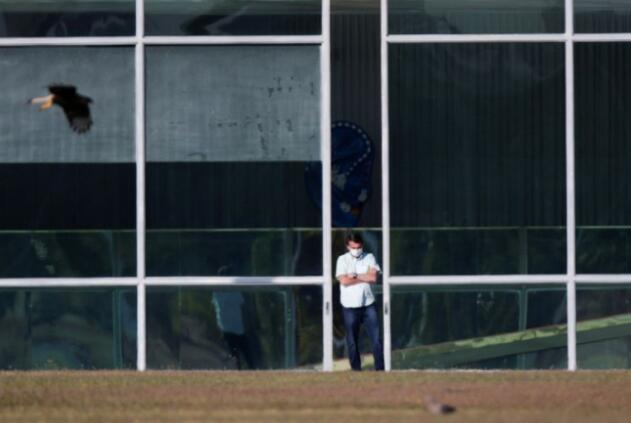 巴西总统博索纳罗第二次新冠病毒检测仍为阳性