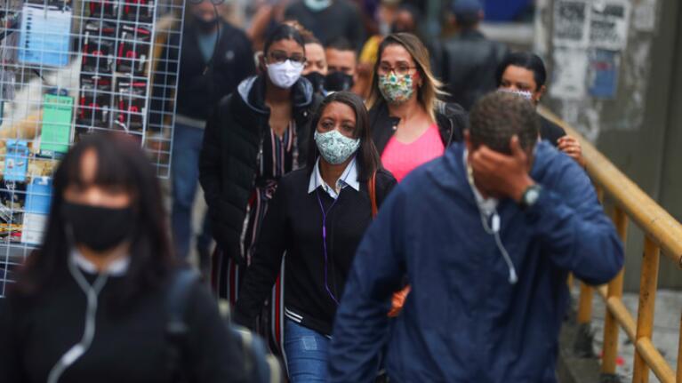 印度成全球第三个病例破百万国家