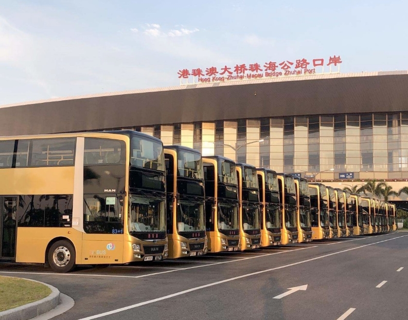 港珠澳大橋金巴不設人手售票 乘客需預先經微信購票