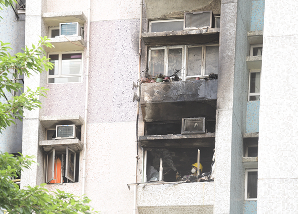 葵俊苑发生3級火警 一名女子死亡