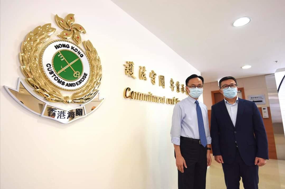 六成公務員仍返工 聶德權落區打氣 籲同事要打持久戰