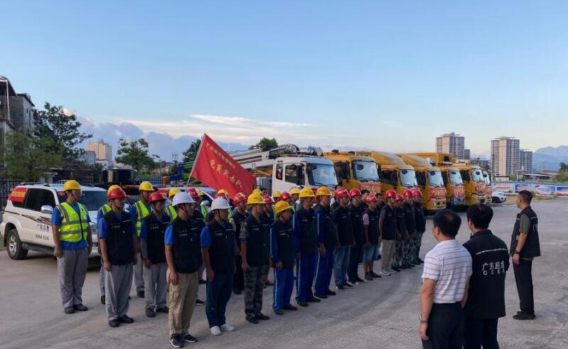 廣東派員支援江西抗洪搶險