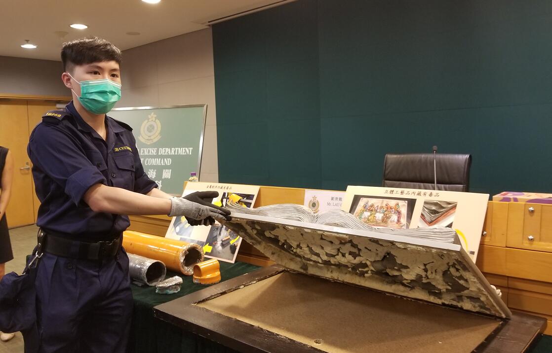 海關上半年在機場檢獲逾6億6000萬元毒品