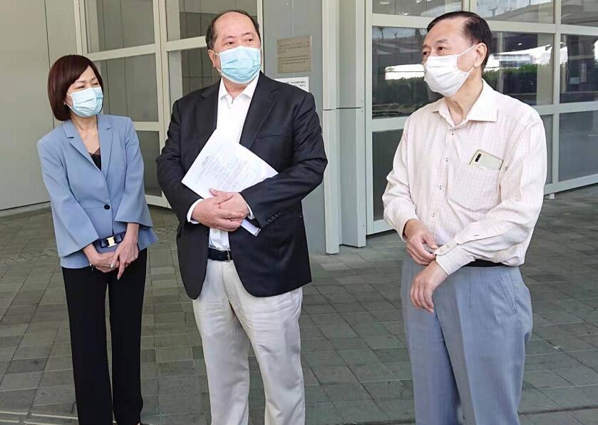 經民聯張華峰報名參選 競逐連任立法會金融服務界議席