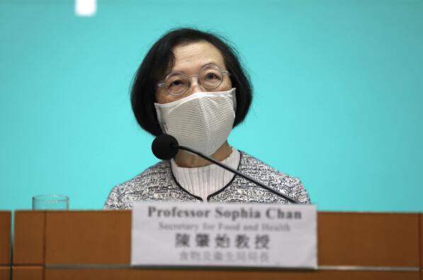 陳肇始：不排除強制巿民室外戴口罩