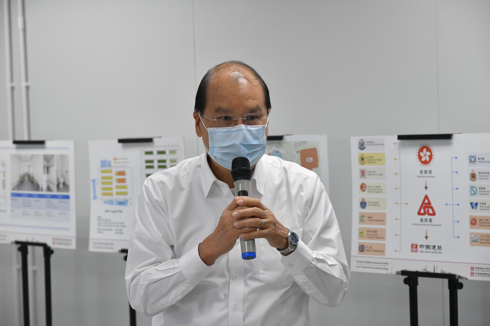 张建宗：中央关心支持港全力抗疫