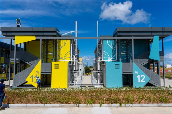 竹篙灣700檢疫單位73天建成