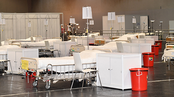 料亞博館明起投入使用 初期每日可接收20至30名病人