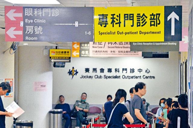 受疫情拖累 本港專科門診輪候時間長達3.5年