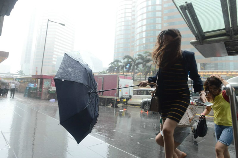 白天大部分時間維持三號風球 幼稚園等今日停課