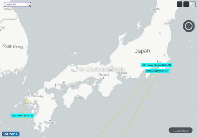 挑衅持续！美军舰在东海“一进一出”
