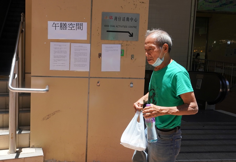 日間堂食恢復 19間供午膳社區中心明起停開