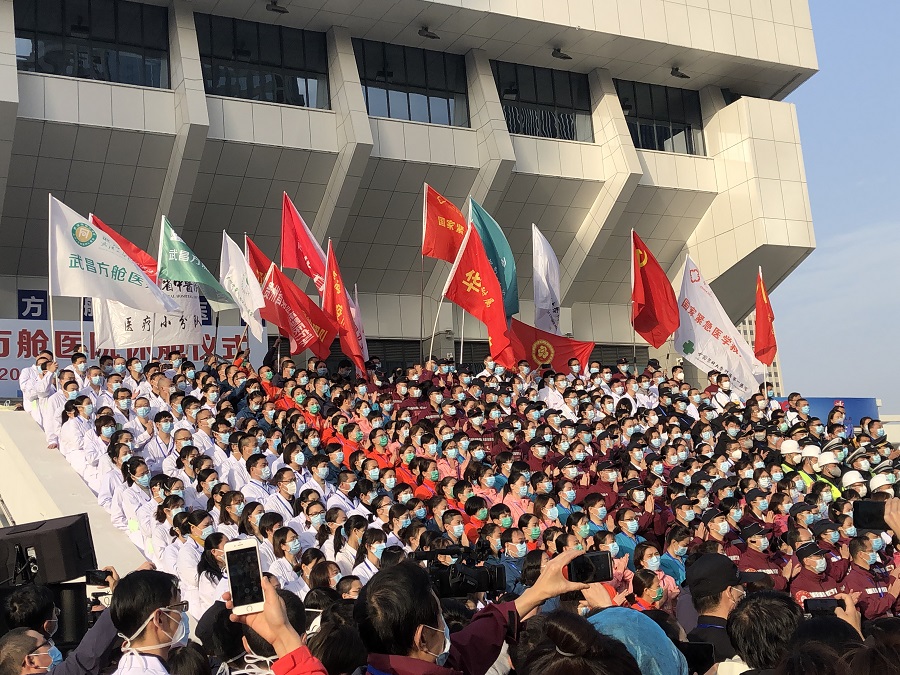 湖北受命馳援香港！武漢6人方艙支援隊整裝待發