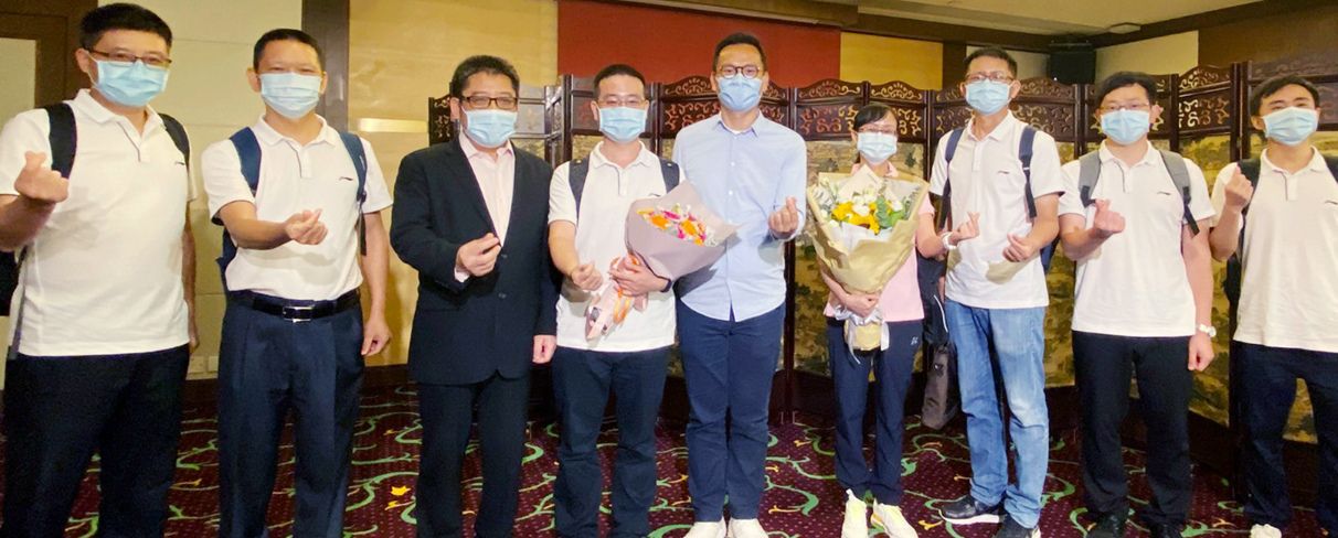 「內地核酸檢測支援隊」先遣隊7名成員今午抵港