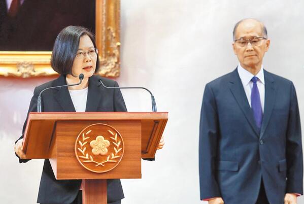 蔡英文任命李大维为蔡办秘书长