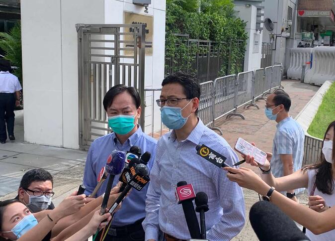 工聯會會見中聯辦副主任何靖