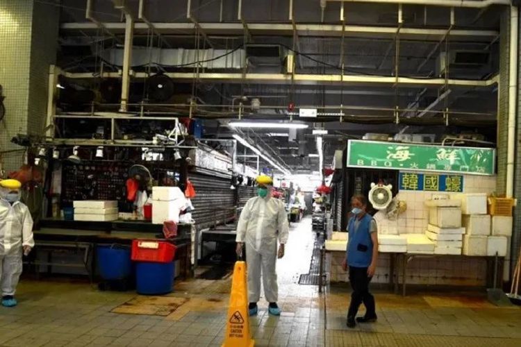 紅磡和土瓜灣街市明日續停業清潔消毒 周六重開