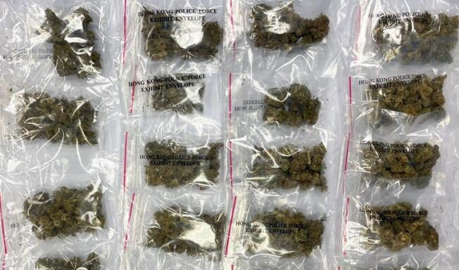 警方尖沙咀拘捕印度男 檢40萬大麻花