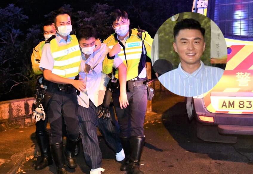 藝人楊明涉醉駕被捕 馬己仙峽道自炒撞壆