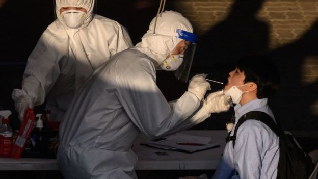 韩国首尔传统市场发生集体感染事件