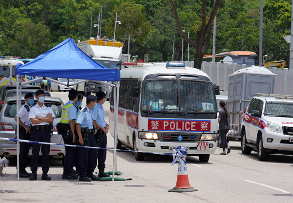 香港政團撐警方依法拘捕黎智英等反中亂港分子