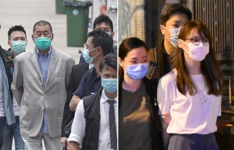 周庭等3人營運「攬炒」團隊 黎智英涉資助逾百萬