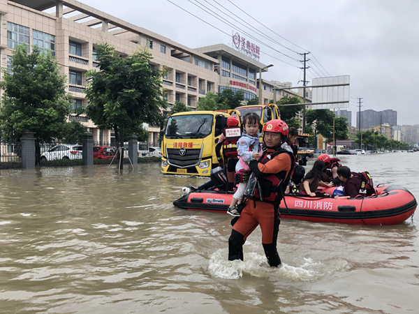 今年中国洪涝灾害已致6346万人次受灾