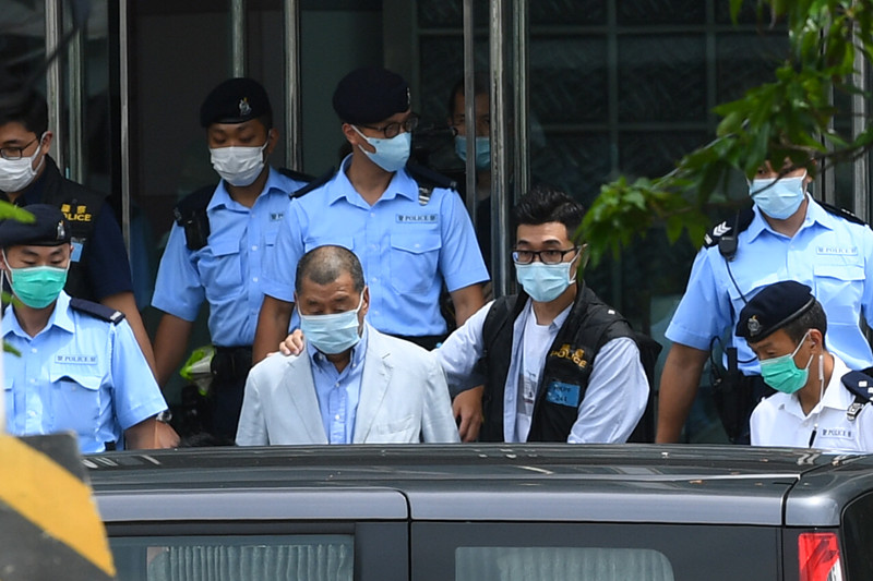 港警搜壹傳媒檢證物 黎智英等竟入稟要求歸還