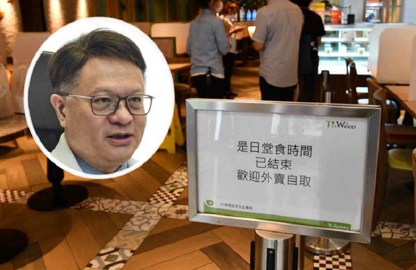 疫情未受控 許樹昌:僅憑健康碼到食肆消費做法不妥