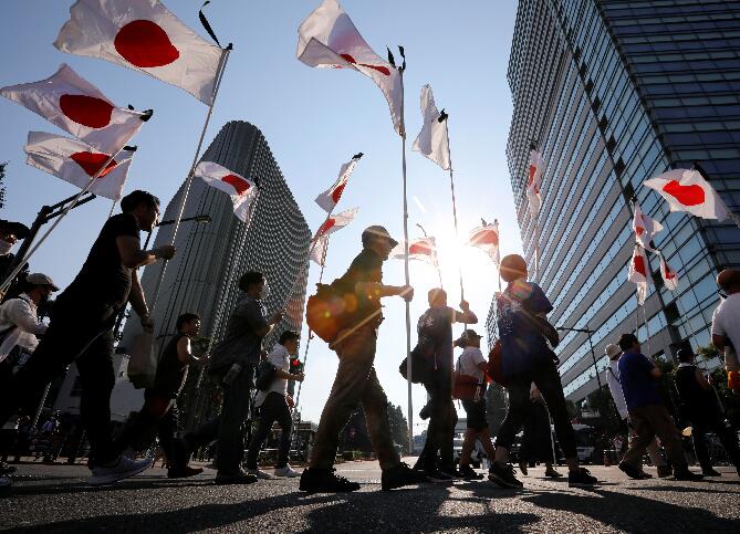 图集｜日本举行战败日悼念仪式 安倍不提「战争加害」责任